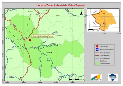 ZONA INDUSTRIALĂ VALEA ŢEROVEI, REŞIŢA